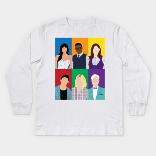 The good place Kids Long Sleeve T-Shirt